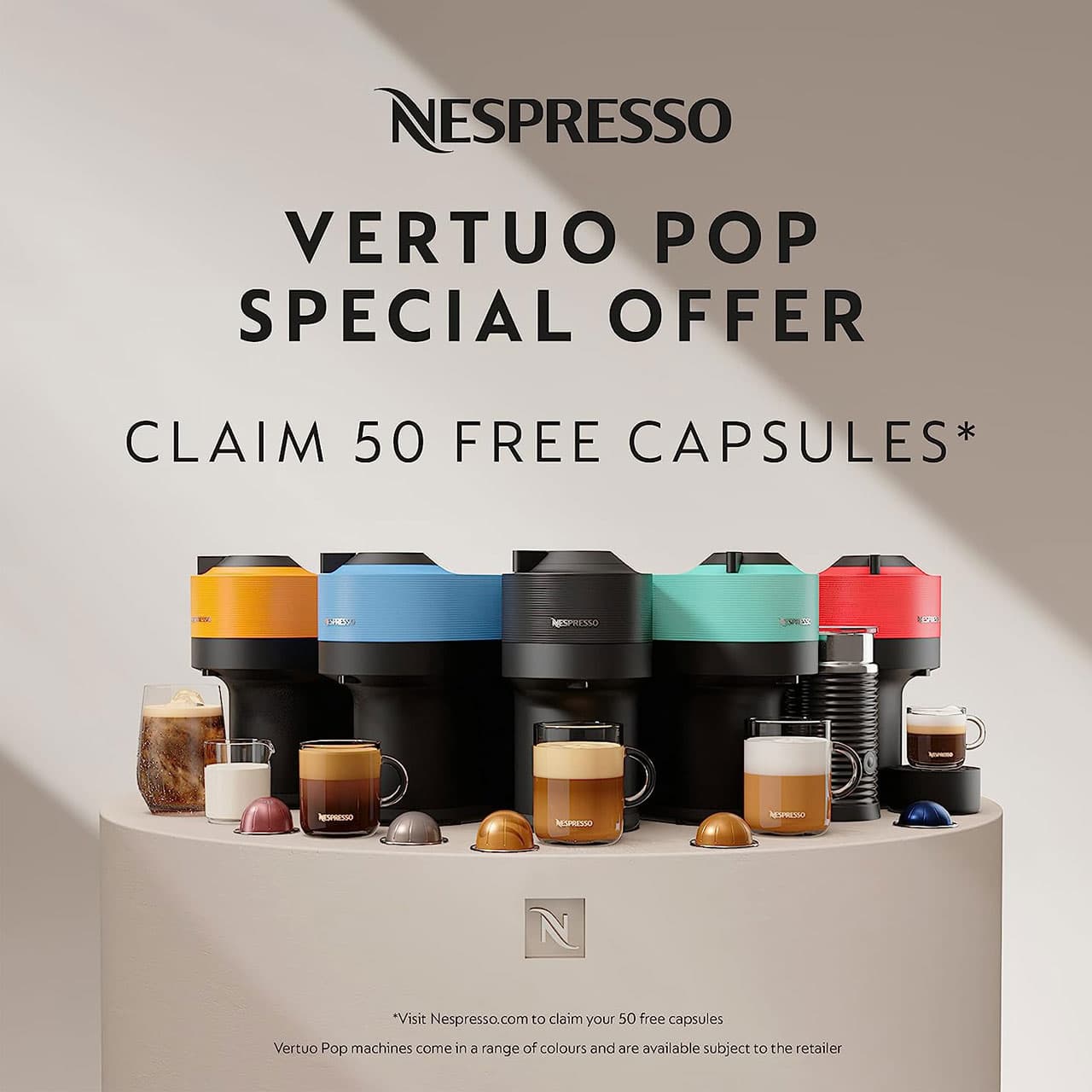 اسپرسوساز کروپس مدل Vertuo pop XN920140 — تصویر ۳
