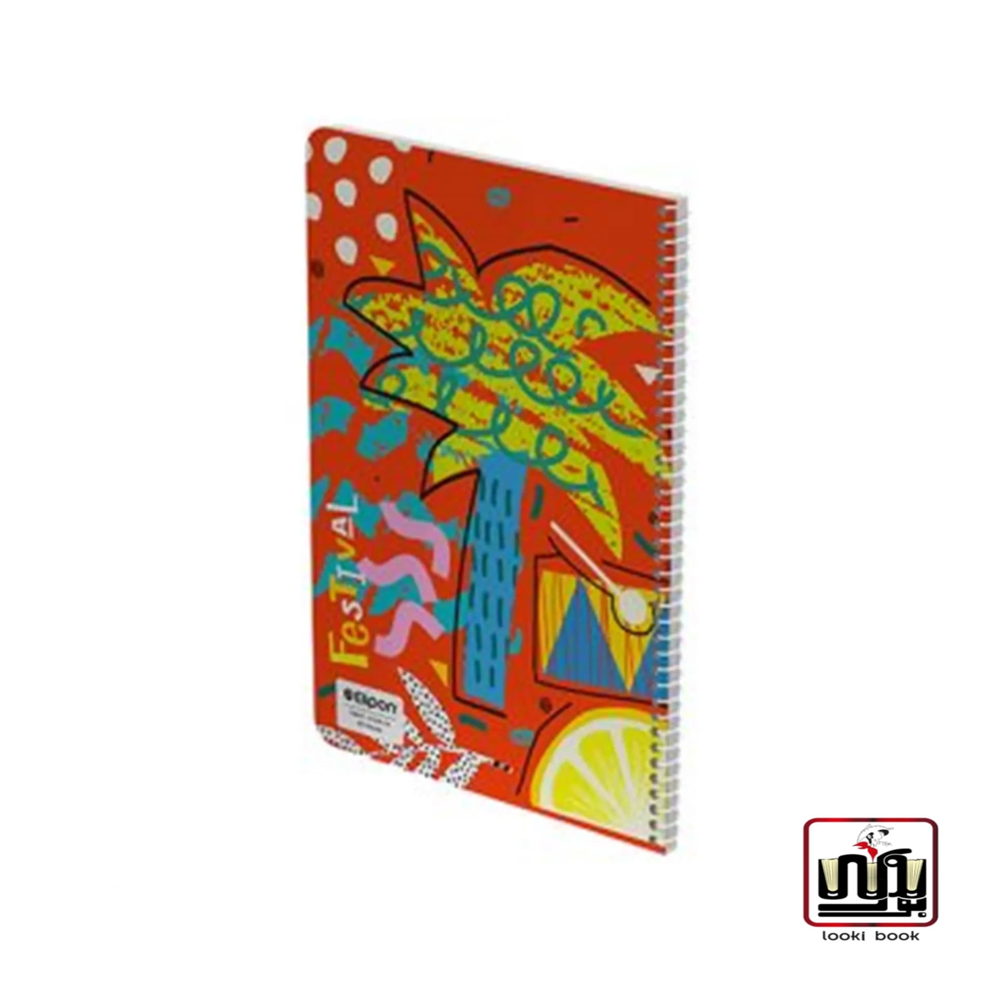 دفتر 80 برگ وزیری سیمی فانتزی-2342306 الیپون