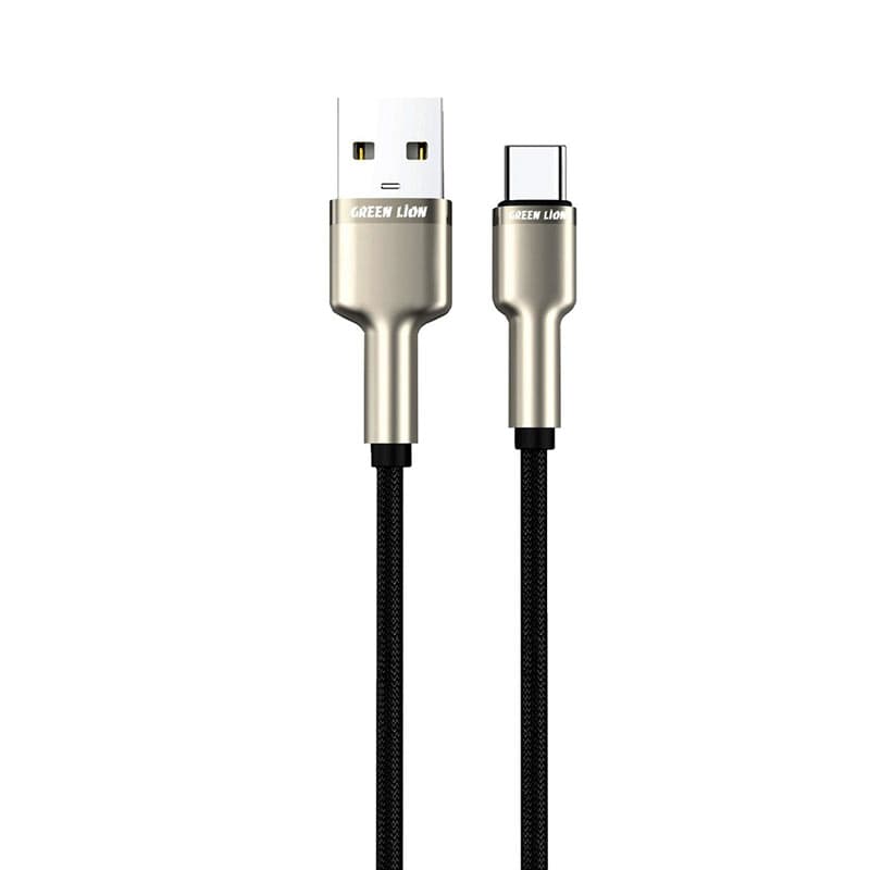 کابل شارژ و دیتا Type-c کنفی فست 1متری گرین لاین Green Lion 1379 u2cbk — تصویر ۳
