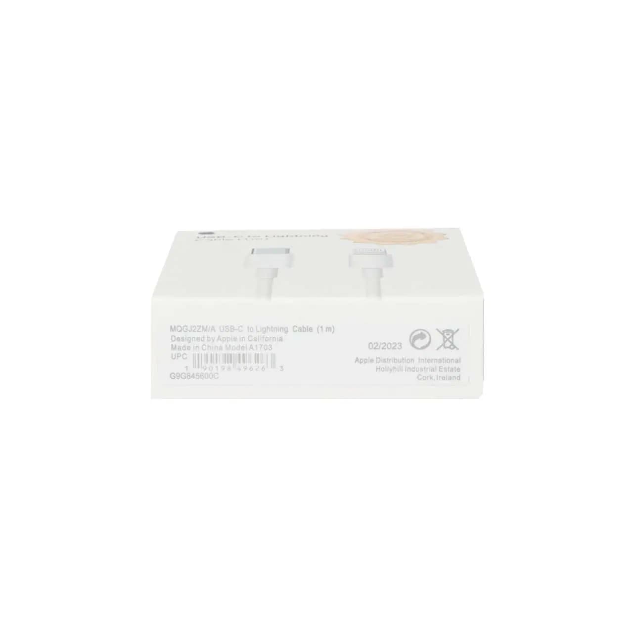 کابل شارژ Type-C to Lightning مدل A1703 – PD- سفید — تصویر ۳
