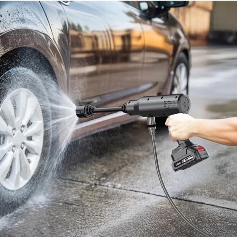کارواش شارژی تفنگی گرین لاین مدل Green Lion CX240 cordless pressure wash gun — تصویر ۵