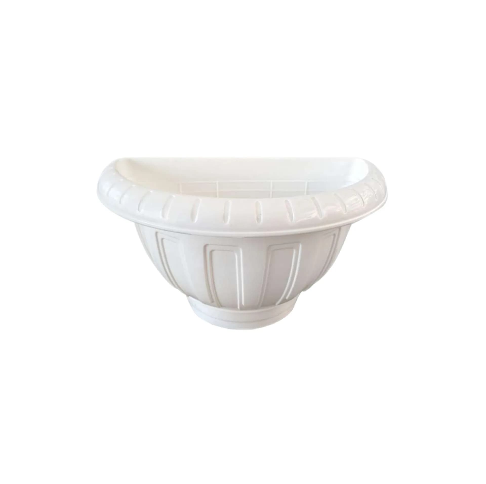 گلدان دیواری مدل پلاستیکی کد27cm بسته 3 عددی — تصویر ۳