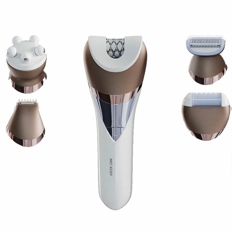 دستگاه اپیلاتور 5کاره گرین لاین مدل Green Lion 5in1 cordless epilator GL-TM47 — تصویر ۳