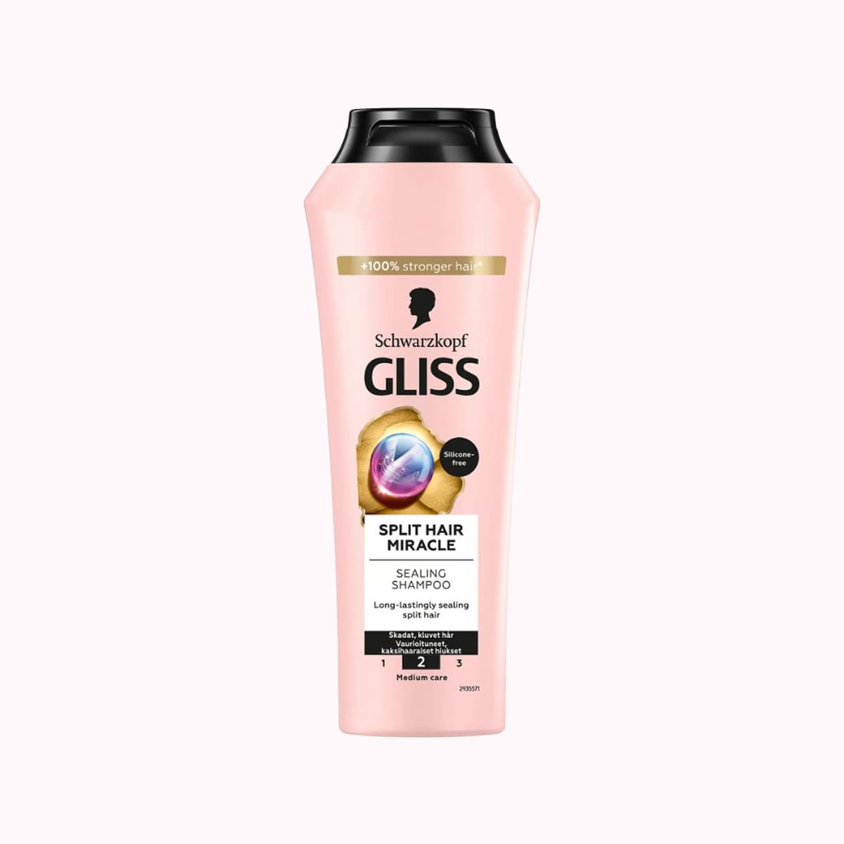 شامپو ترمیم کننده و ضد مو خوره گلیس، SPLIT HAIR MIRACLE