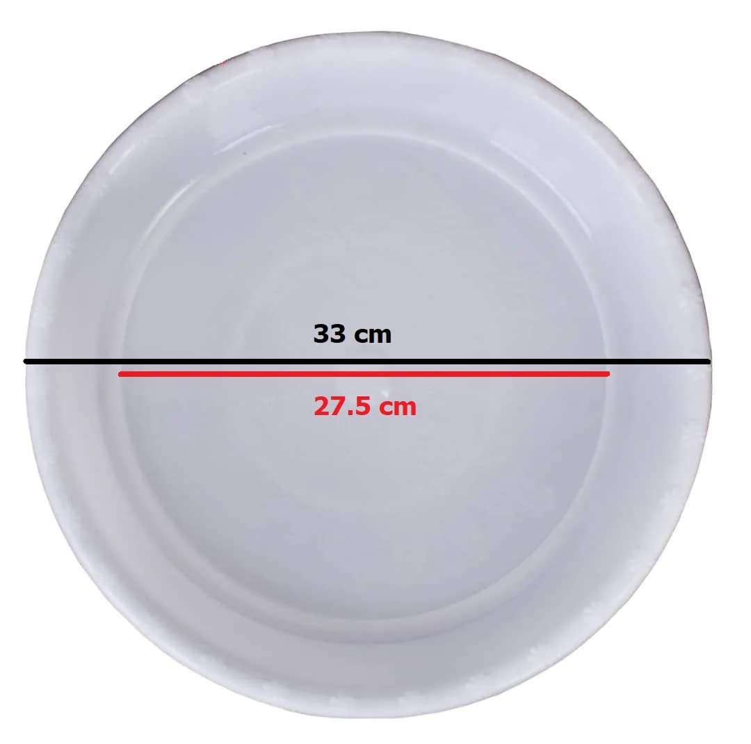 زیرگلدانی مدل p12 -33 cm (27.5) بسته 3 عددی — تصویر ۳