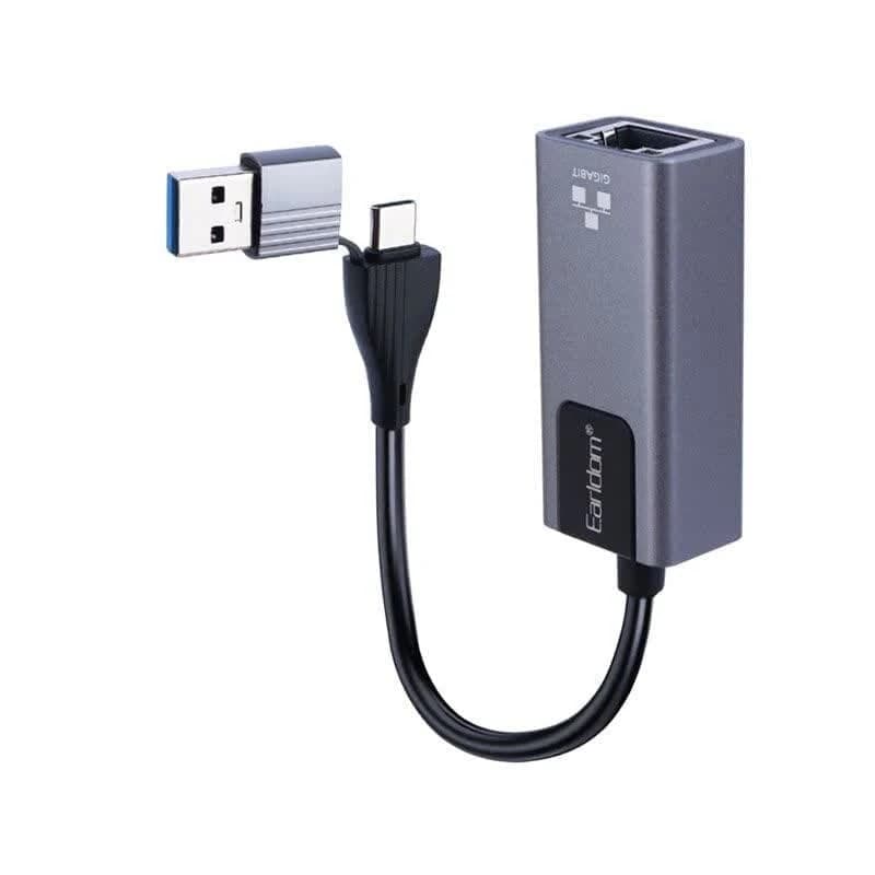 تبدیل Type-C /USB3.0 به LAN ارلدام NC4 — تصویر ۴