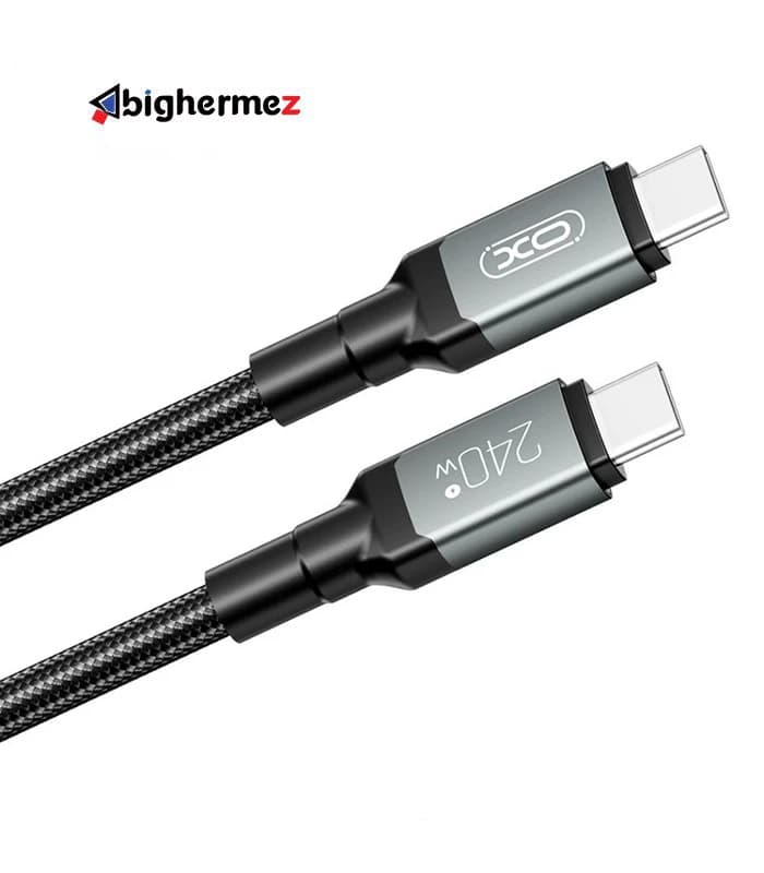 کابل شارژ دوسر TYPE-C ایکس او مدل NB-Q264A 240W به طول 1 متر — تصویر ۳