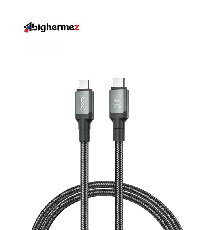 کابل شارژ دوسر TYPE-C ایکس او مدل NB-Q264A 240W به طول 1 متر — تصویر ۲