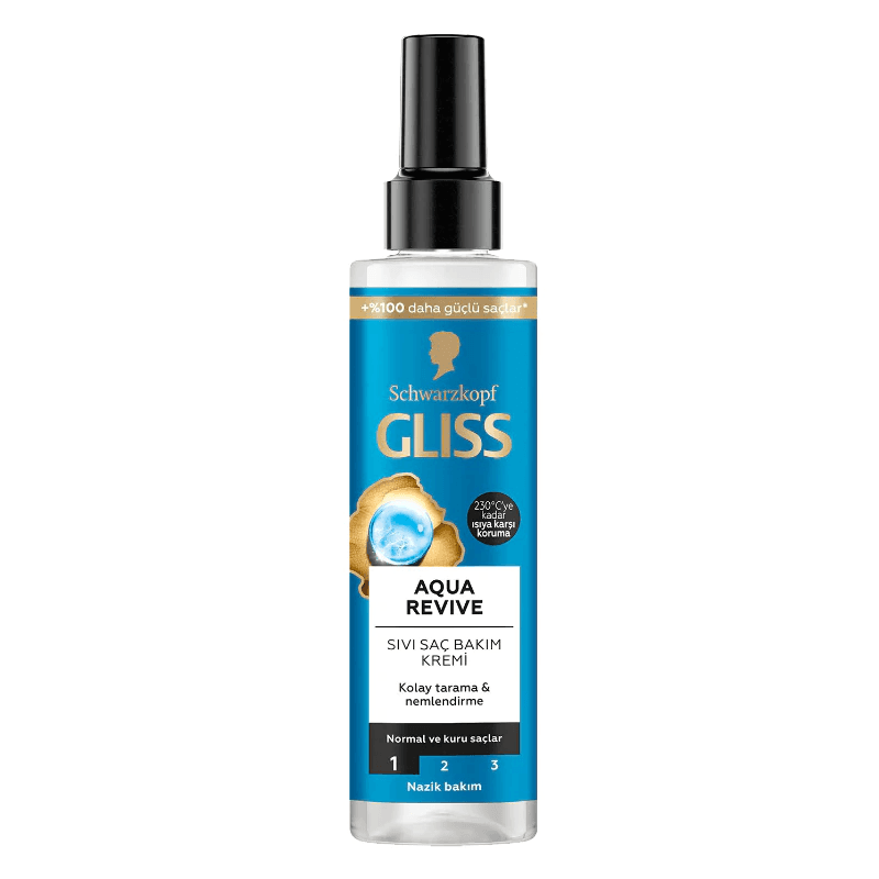 اسپری دو فاز گلیس، مدل AQUA REVIVE حجم 200 میل