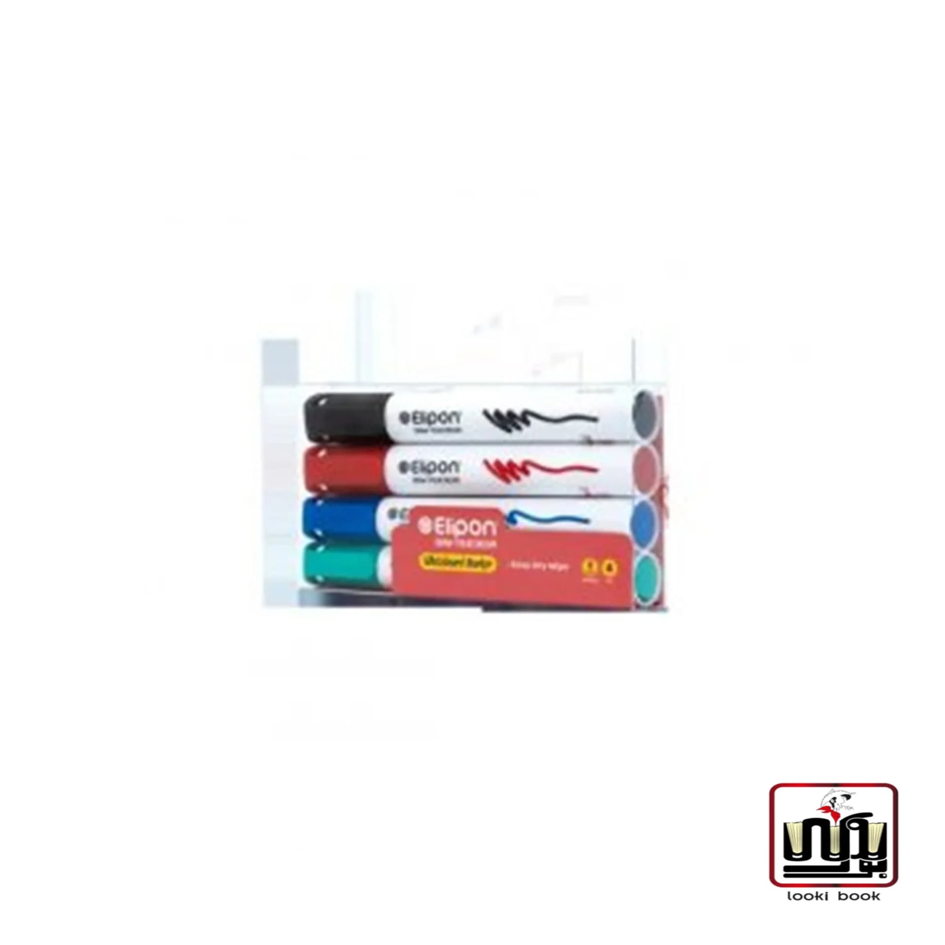 والت 4 عددی ماژیک وایت برد کلاسیک تخت-8241025 الیپون
