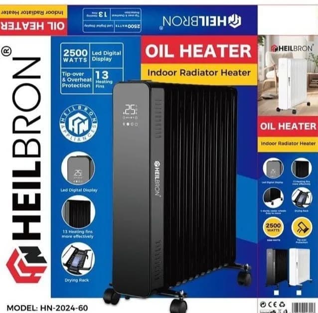 شوفاژ برقی ۱۳ پره مدل HN-2024-60 — تصویر ۸