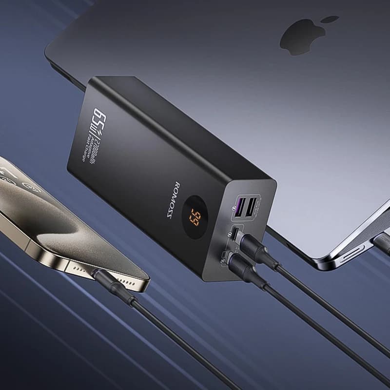 پاوربانک روموس مدل PEA27-282 ظرفیت 27000 میلی آمپر ساعت — تصویر ۳