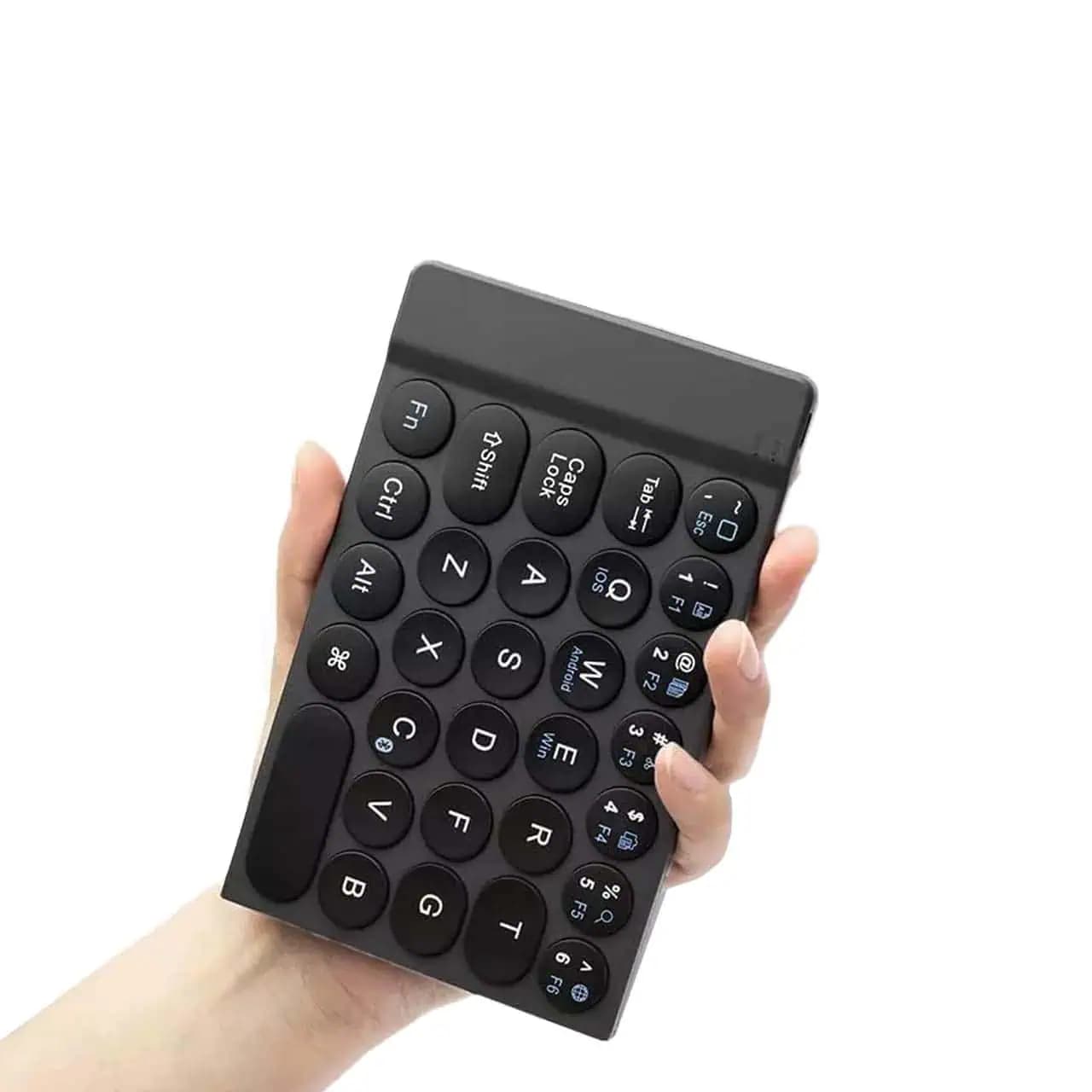 مینی کیبورد تاشو بی سیم ویوو مدل FMK-01 – مشکی — تصویر ۳