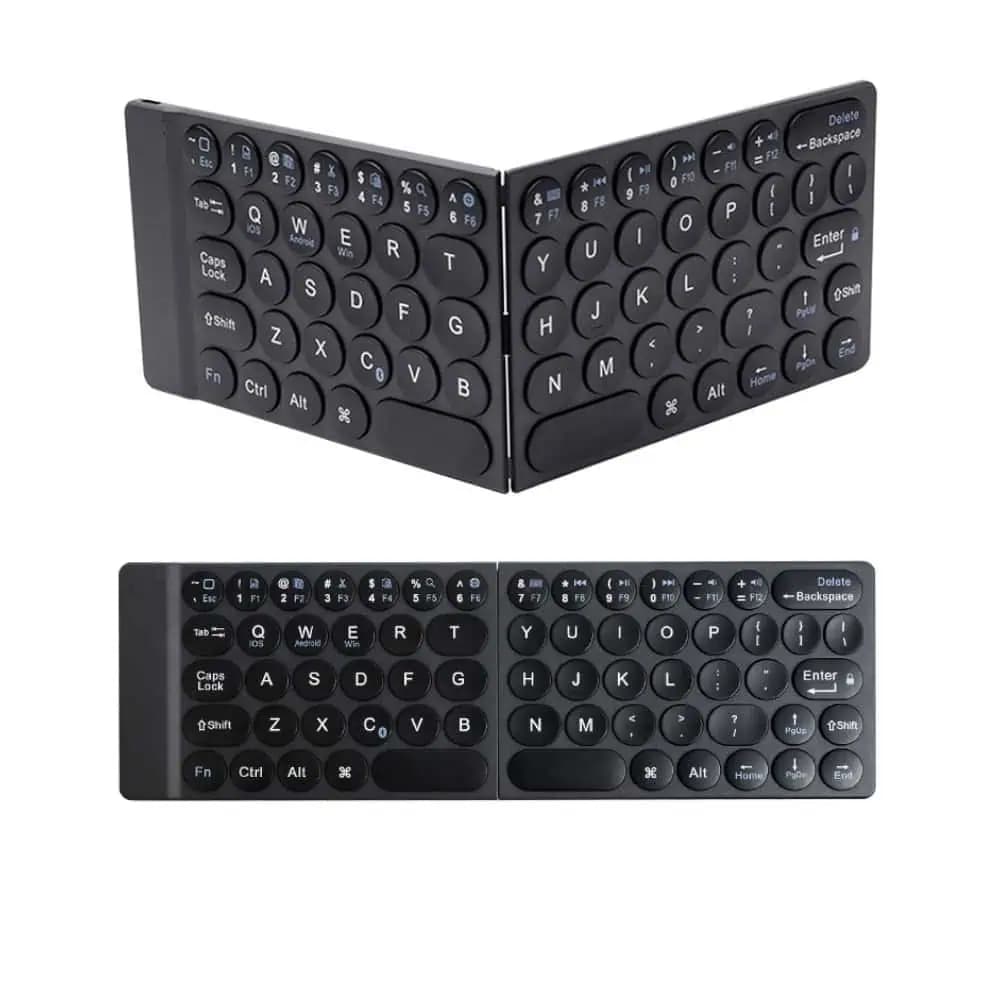مینی کیبورد تاشو بی سیم ویوو مدل FMK-01 – مشکی