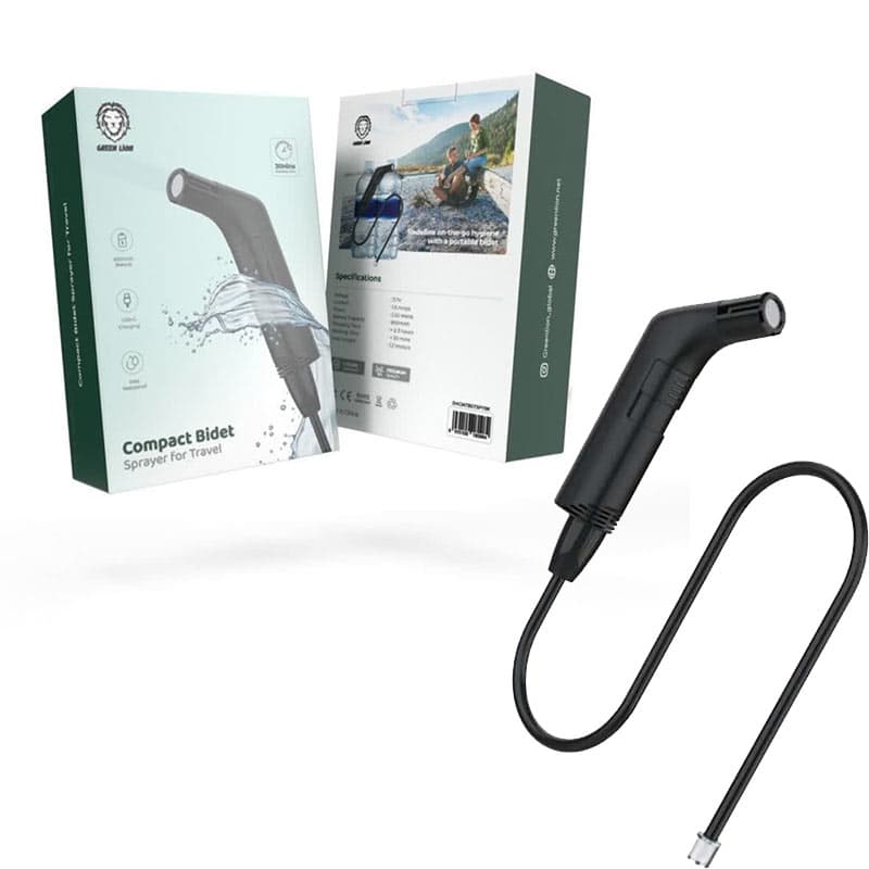 خودشور شیلنگی مسافرتی گرین لاین مدل Green Lion compact bidet sprayer