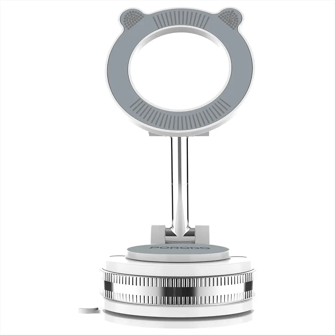 هولدر وکیوم چرخشی مگ سیف پرودو مدل porodo multi-surface vacuum suction mount PDCCJ33WH — تصویر ۲