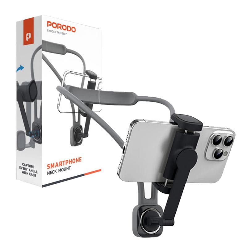 هولدر گردنی پرودو مدل porodo Smart phone neck mount PD-NKSMS
