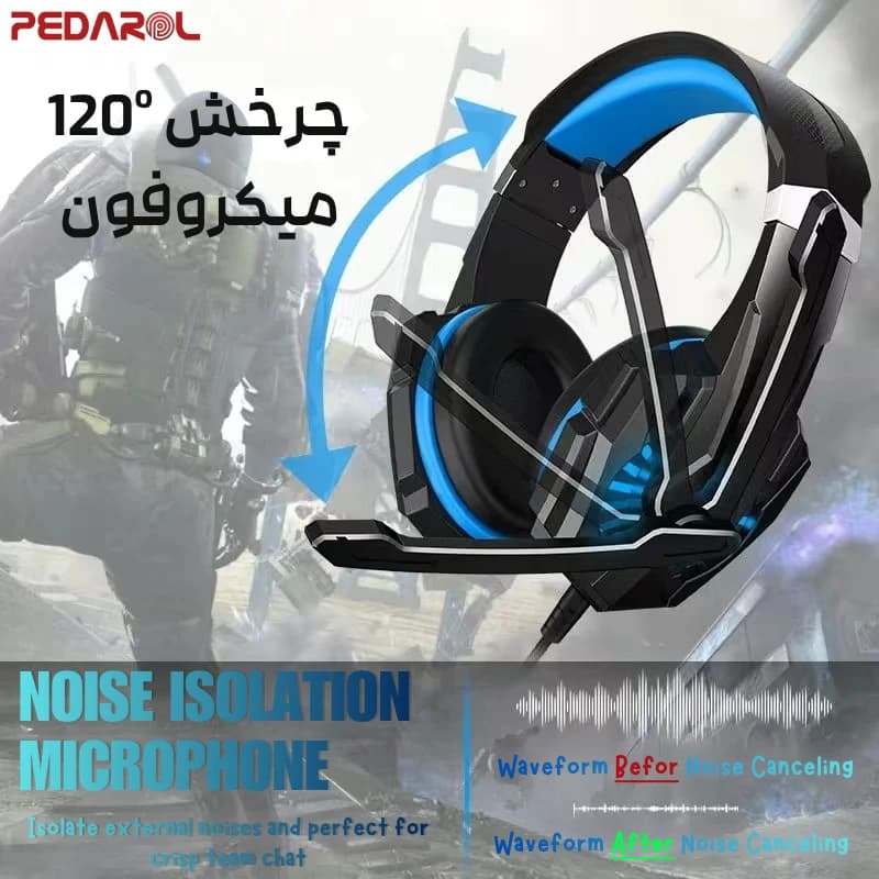 هدست گیمینگ کوشن ایچ مدل Kotion Each G9000 Pro — تصویر ۵