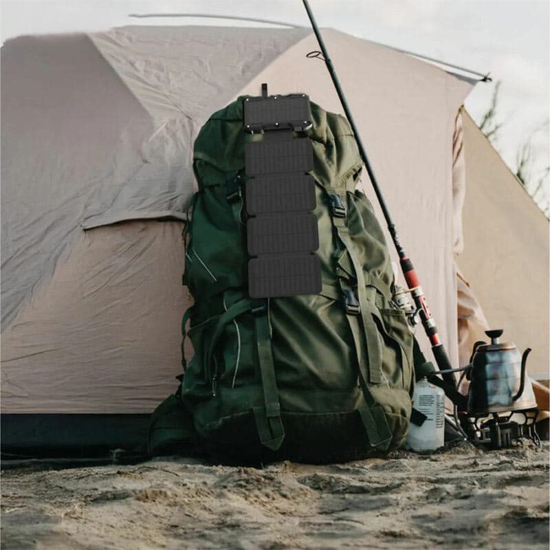 پاوربانک 20000mAH فست وایرلس خورشیدی 5 پنلی گرین لاین مدل Green Lion Solar 5-panel GL-PX27 — تصویر ۵