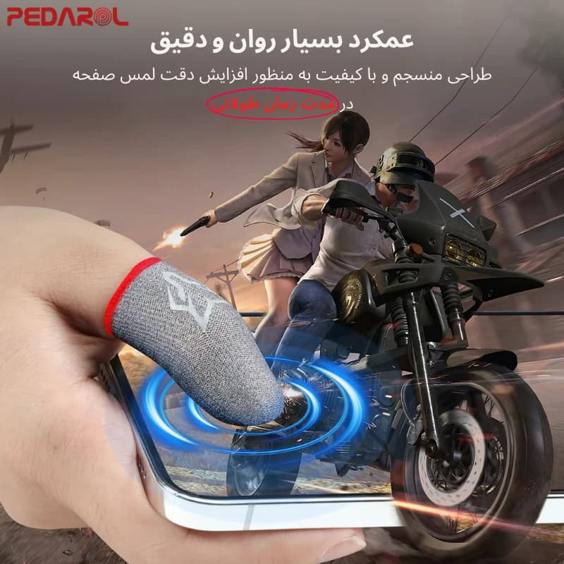 آستین کنترل کننده انگشت سارافاکس Sarafox V10 — تصویر ۸