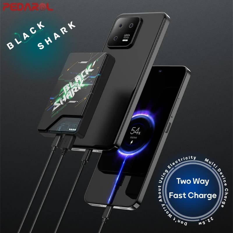 پاوربانک 10000 میلی آمپر بلک شارک Black Shark BPB08 — تصویر ۴