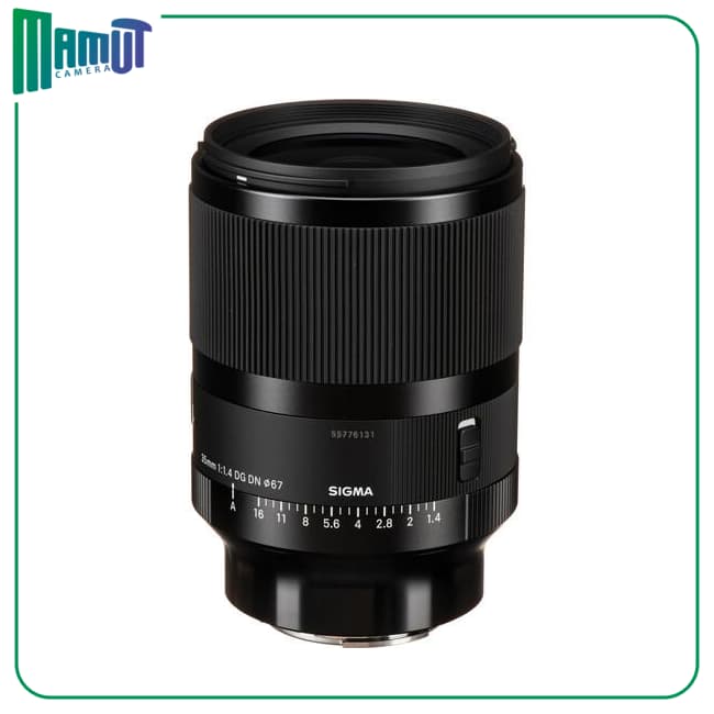 لنز سیگما مانت سونی لنز سیگما Sigma 35mm f/1.4 DG DN Art Lens for Sony E