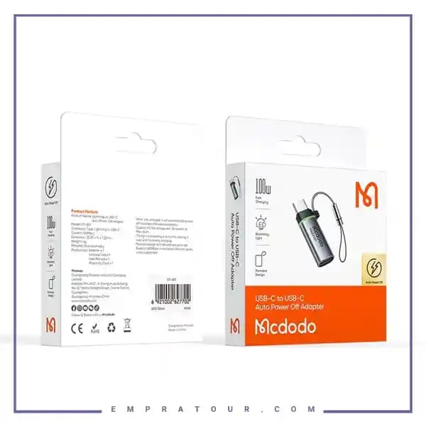 تبدیل تایپ سی به تایپ سی مک دودو OT-2450 — تصویر ۱۲