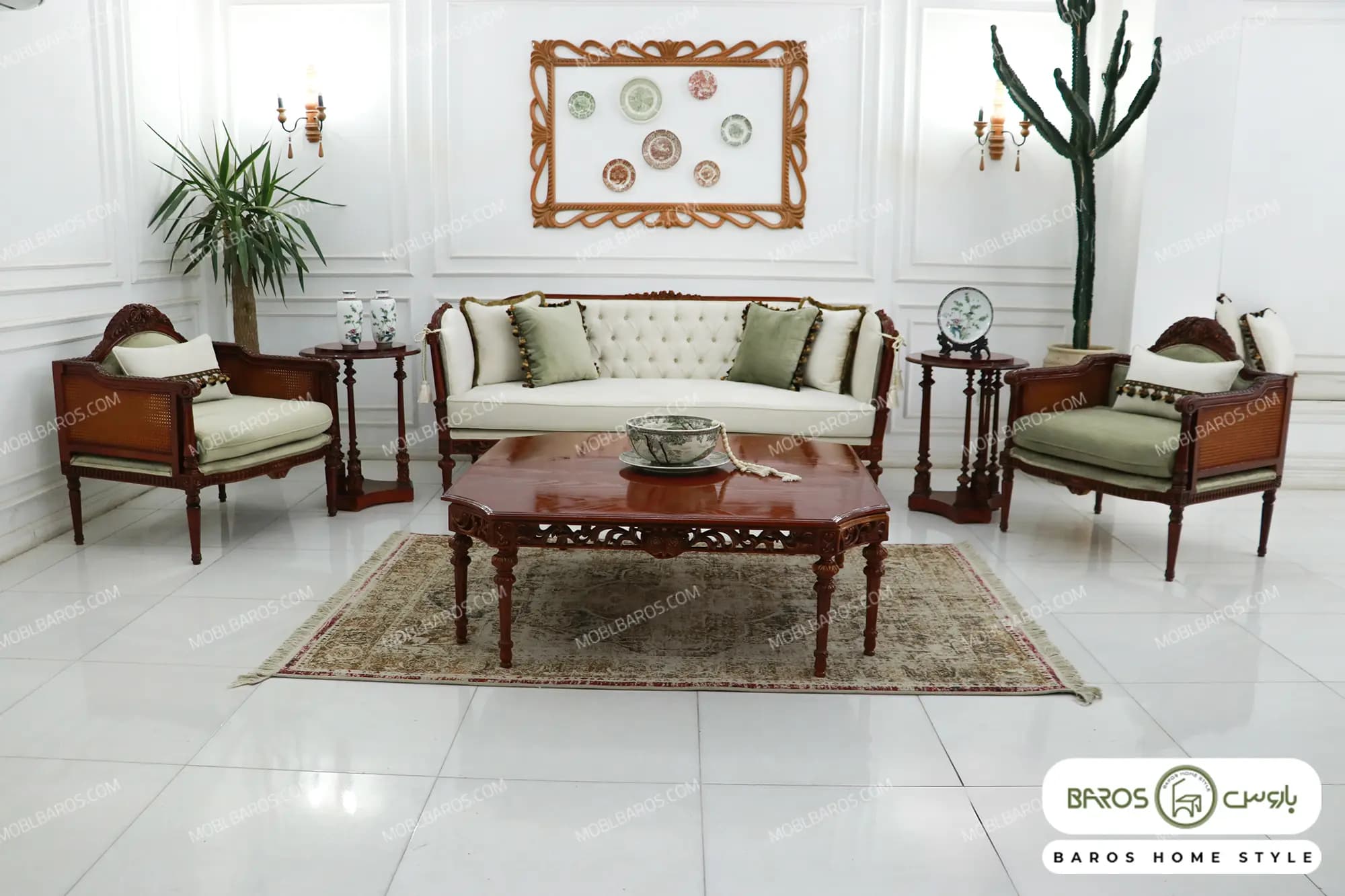 مبل کلاسیک جدید اولگا و کاجی