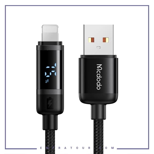 کابل شارژ لایتنینگ 1.2 متر مک دودو CA-5000 — تصویر ۹