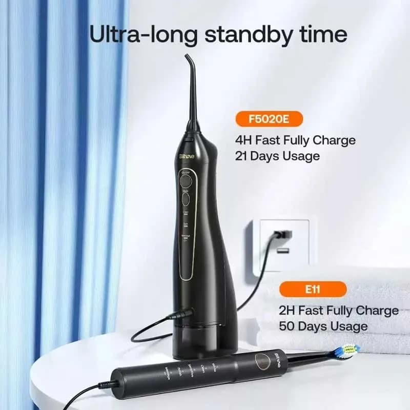 مسواک برقی و واتر جت مدل Oral Care Combo E11 — تصویر ۳