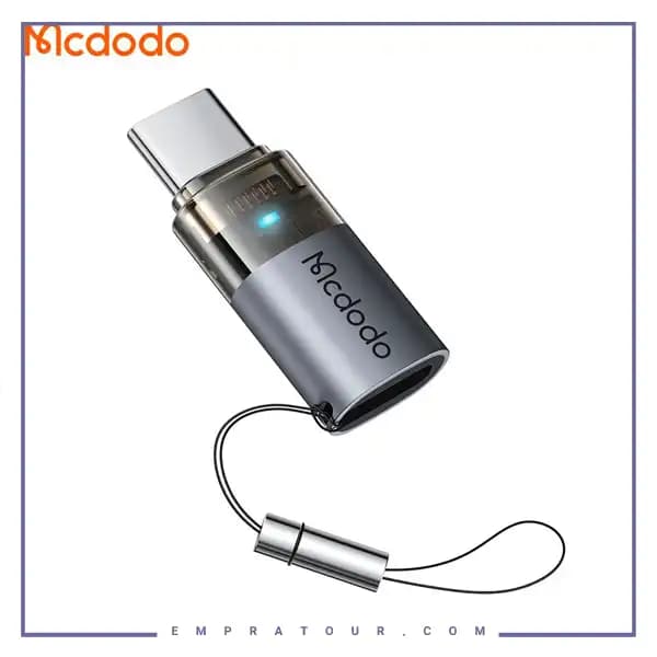 تبدیل لایتنینگ به تایپ سی 60 وات مک دودو OT-7610 — تصویر ۷