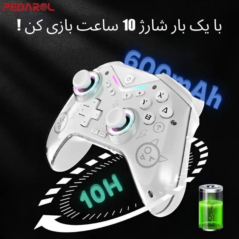 دسته بازی بیسیم مدل CM 619 — تصویر ۶