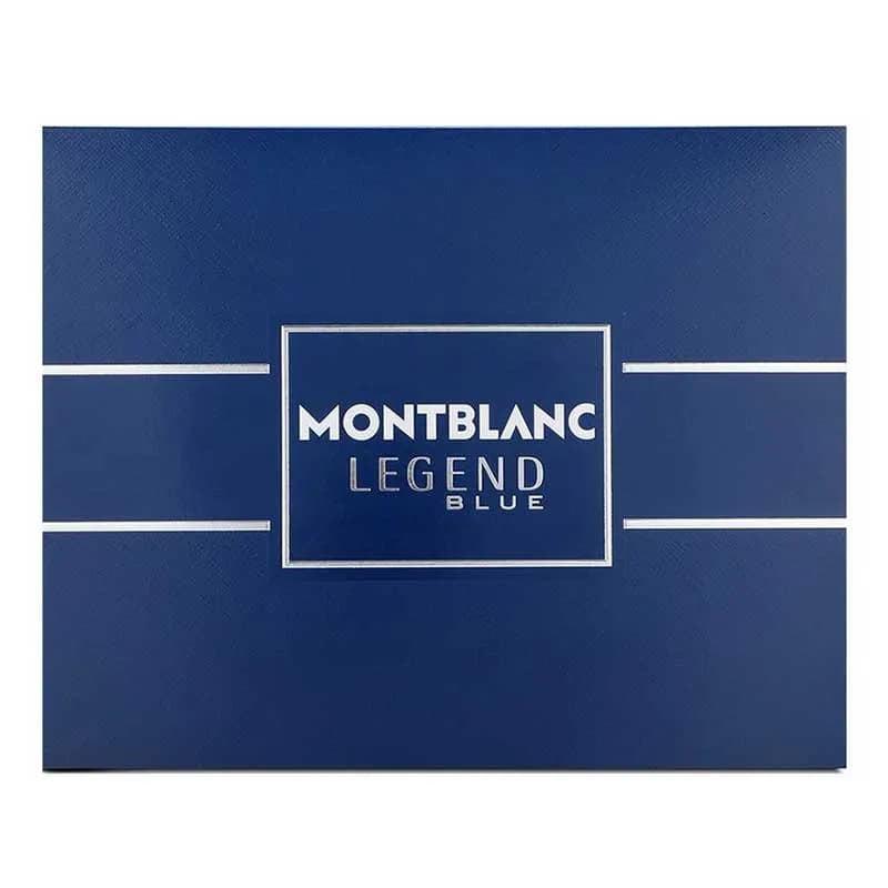 ست ادکلن هدیه مردانه مون بلان لجند بلو (Mont Blanc Legend Blue Gift Set) – 3 تکه