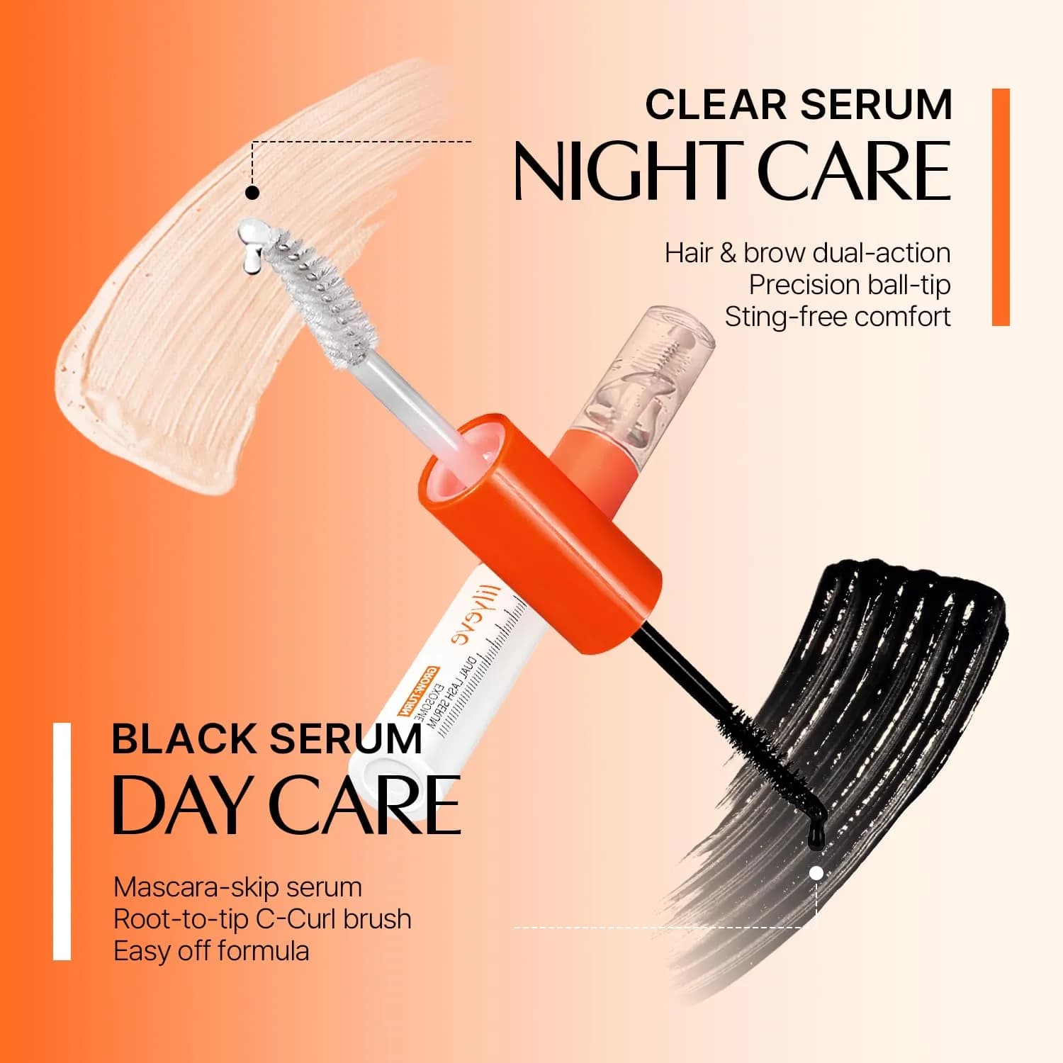 سرم تقویت مژه حجم دهنده وبلند کننده لیلیوئه Grow Turn Exosome Dual Lash Serum — تصویر ۸