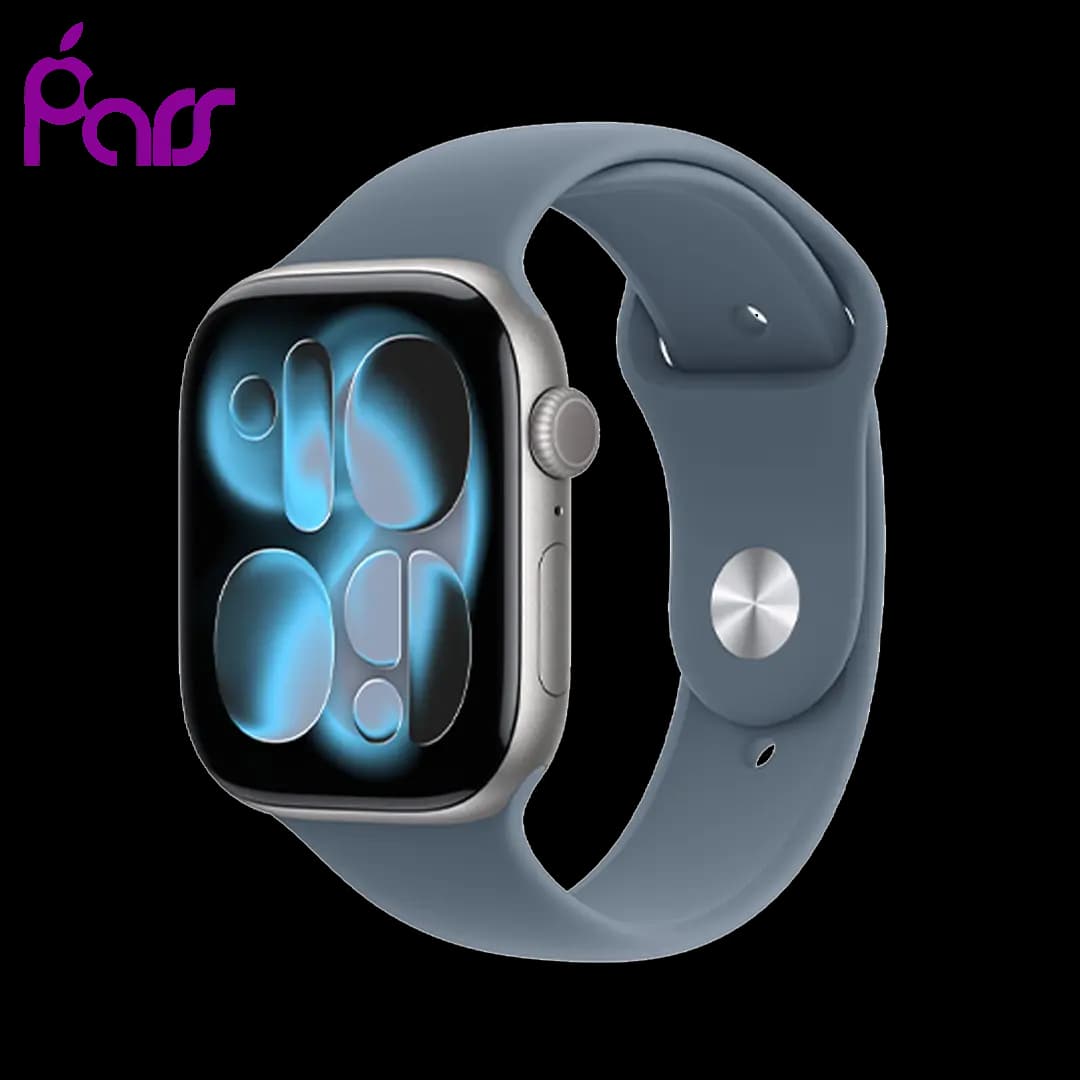 اپل واچ سری 11 اسپیس گری space gray با بند اسپرت — تصویر ۲