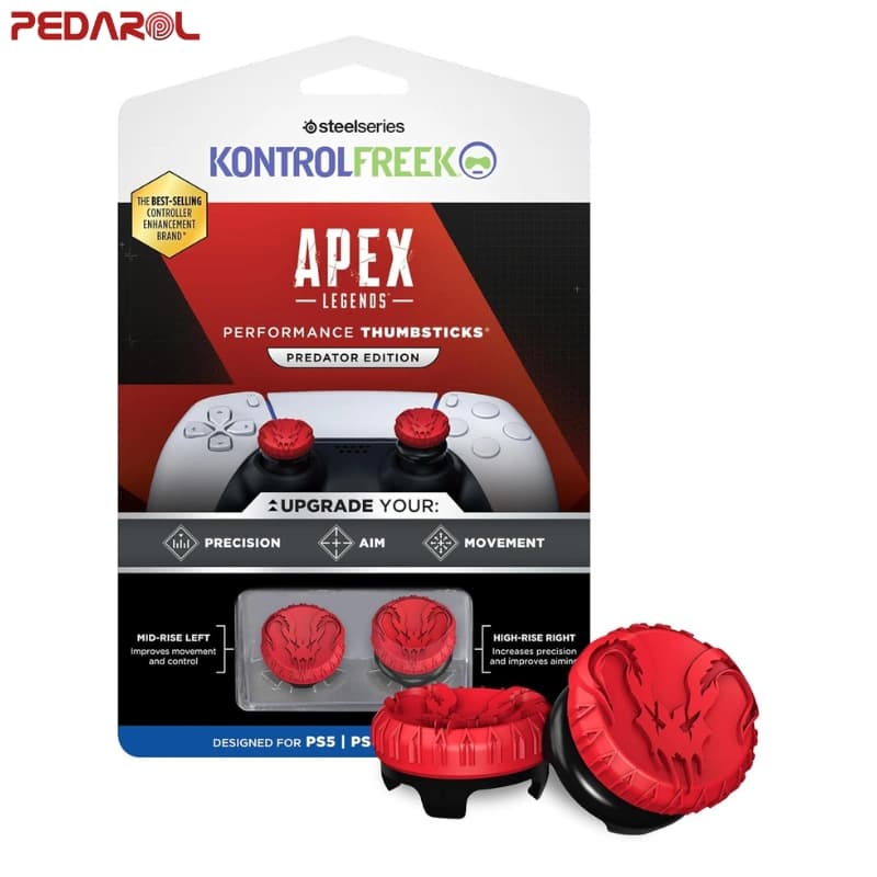 روکش آنالوگ دسته PS4 و PS5 مدل Kontrolfreek Apex Legends: Predator Edition — تصویر ۲