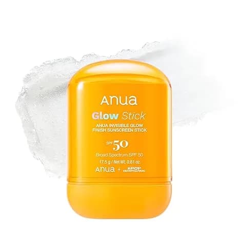 ضد آفتاب استیکی بی رنگ و درخشان کننده آنوا Invisible Glow Finish Sunstick