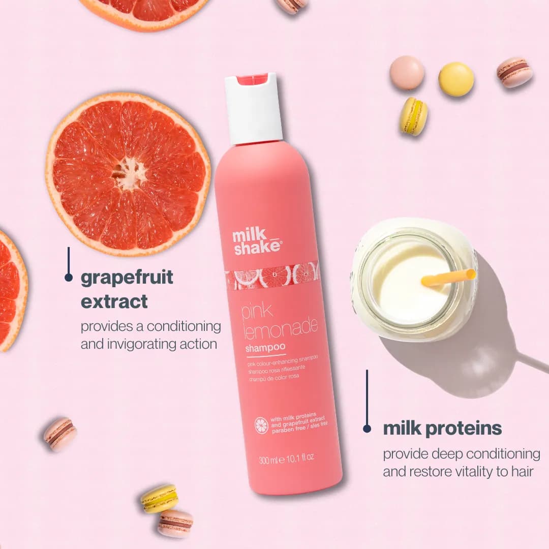 شامپو پینک لیموناد میلک‌ شیک مدل PINK LEMONADE حجم 300 میل — تصویر ۴