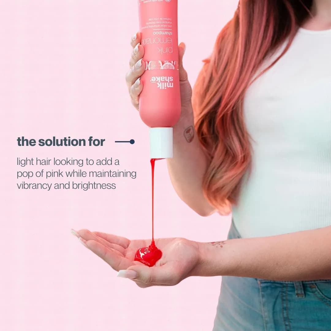 شامپو پینک لیموناد میلک‌ شیک مدل PINK LEMONADE حجم 300 میل — تصویر ۳