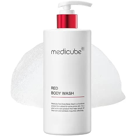 شوینده بدن ضد آکنه قرمز مدی کیوب 400 گرم Medicube Red Acne Body Wash