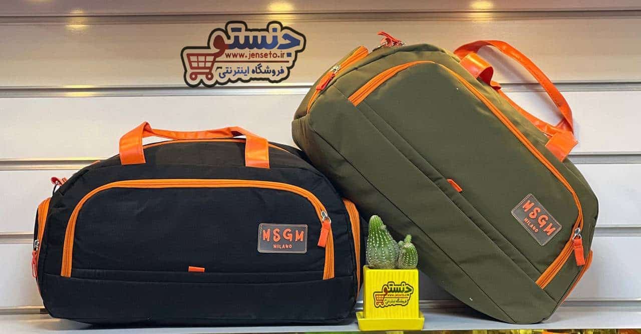 ساک ورزشی اسپرت حرفه ای زیپ رنگی msgm کد 1499 — تصویر ۵