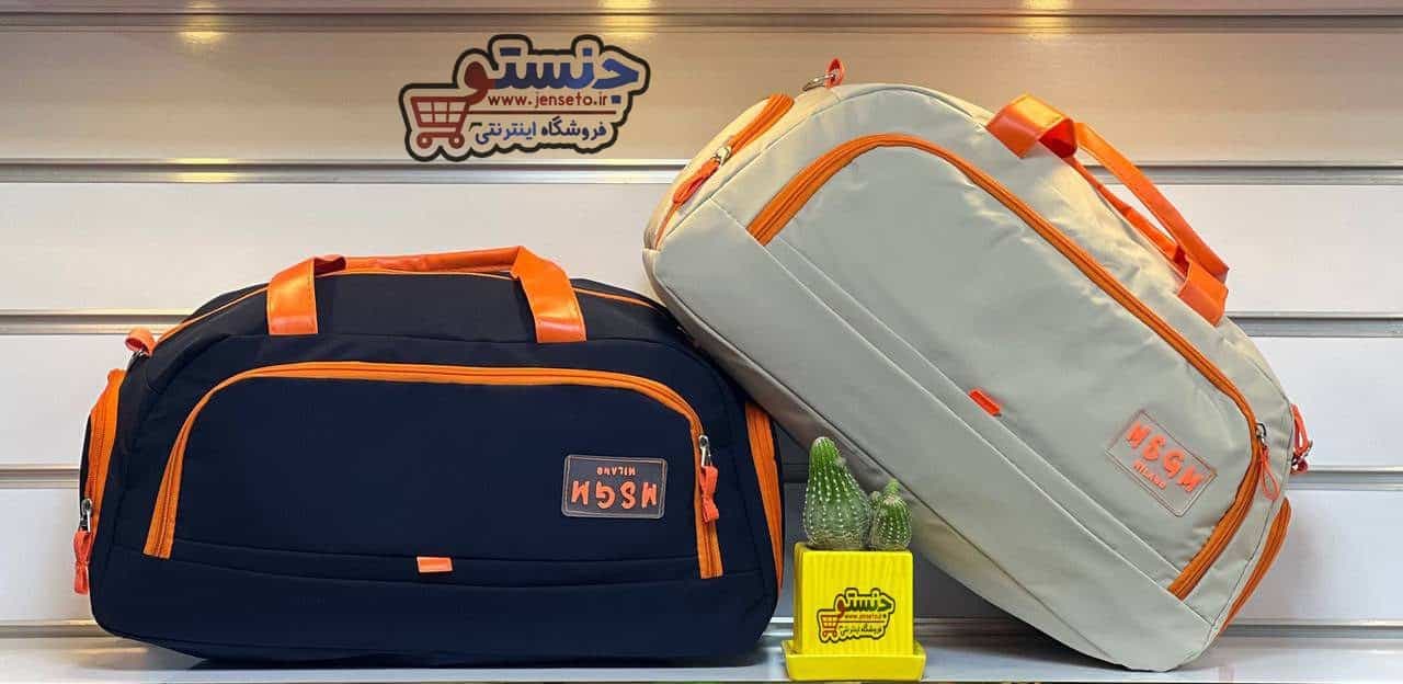 ساک ورزشی اسپرت حرفه ای زیپ رنگی msgm کد 1499 — تصویر ۲