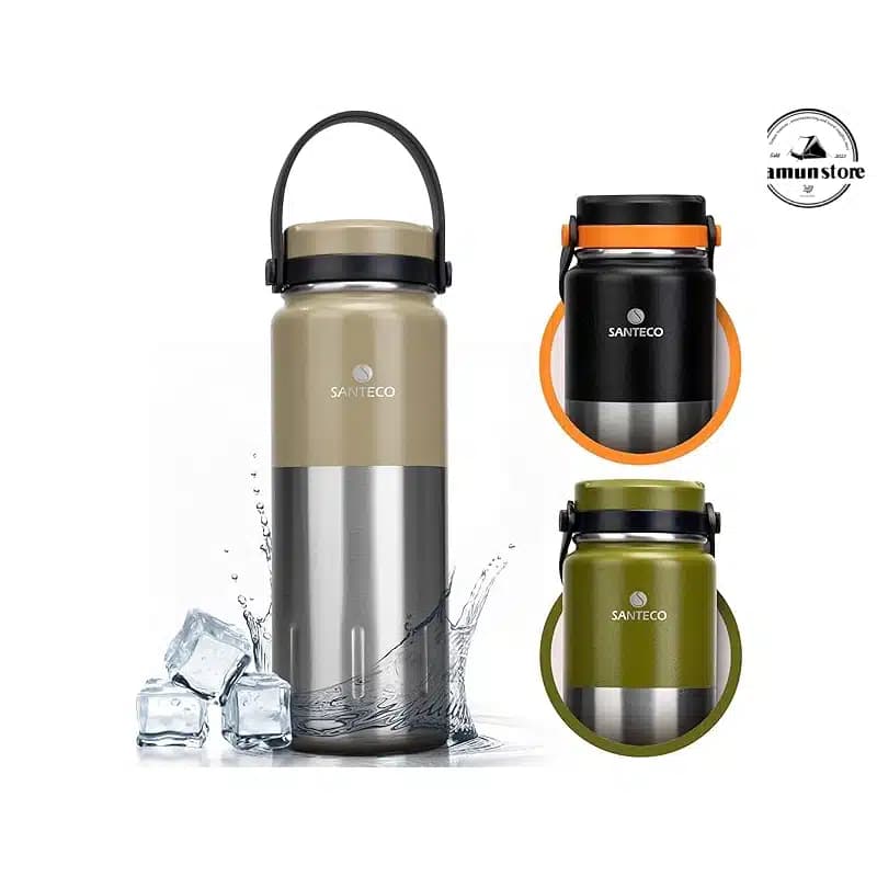 فلاسک دوجداره ۵۰۰ میلی‌لیتری سانتکو مدل KOYA SS کد HD-500-91 — تصویر ۵