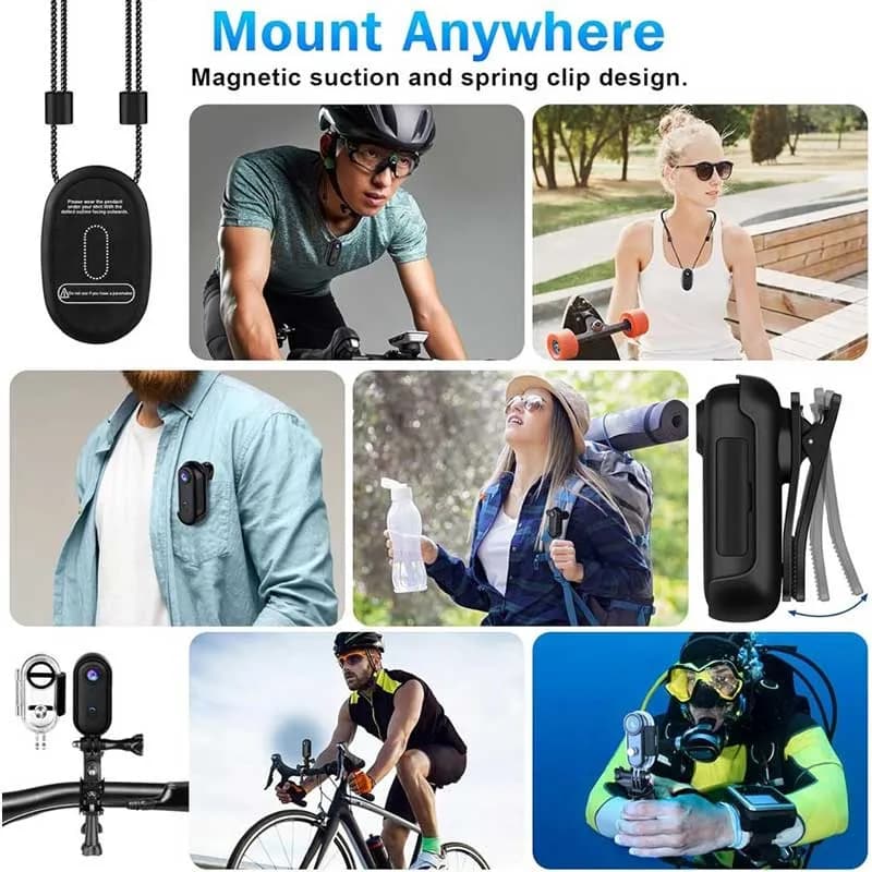 دوربین اکشن ورزشی sport camer 4k H265 — تصویر ۹