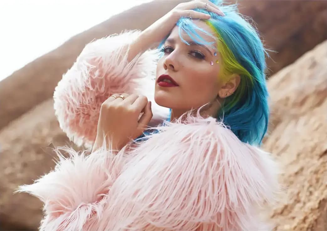 متال پوستر Halsey کد N203