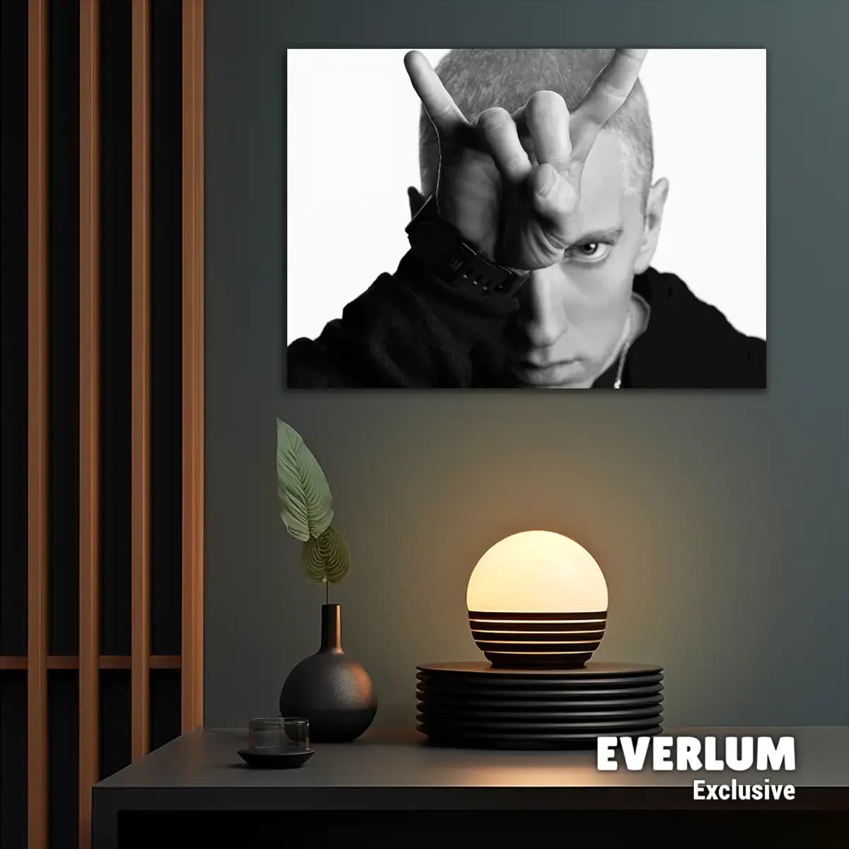 متال پوستر Eminem کد N202 — تصویر ۳