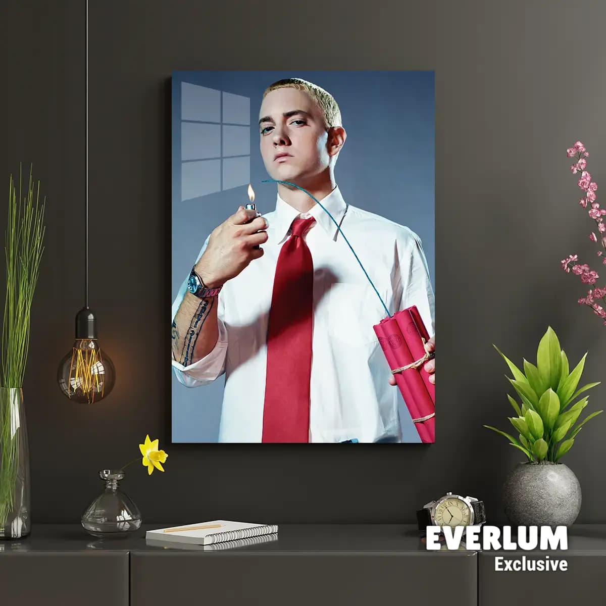 متال پوستر Eminem کد N201 — تصویر ۳