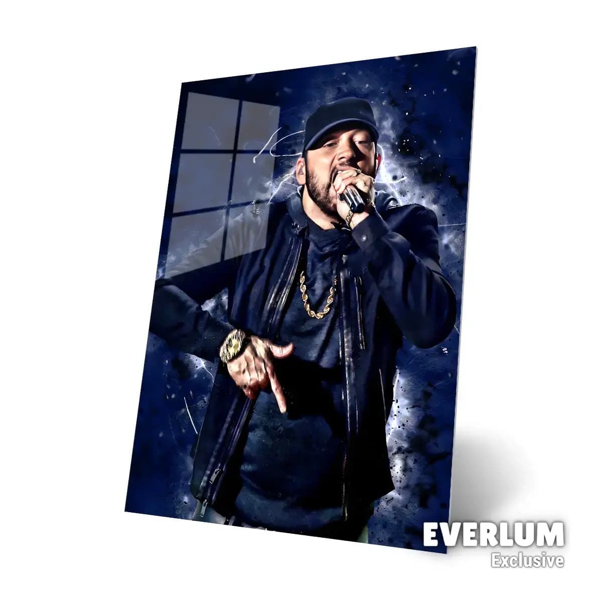 متال پوستر Eminem کد N604 — تصویر ۴