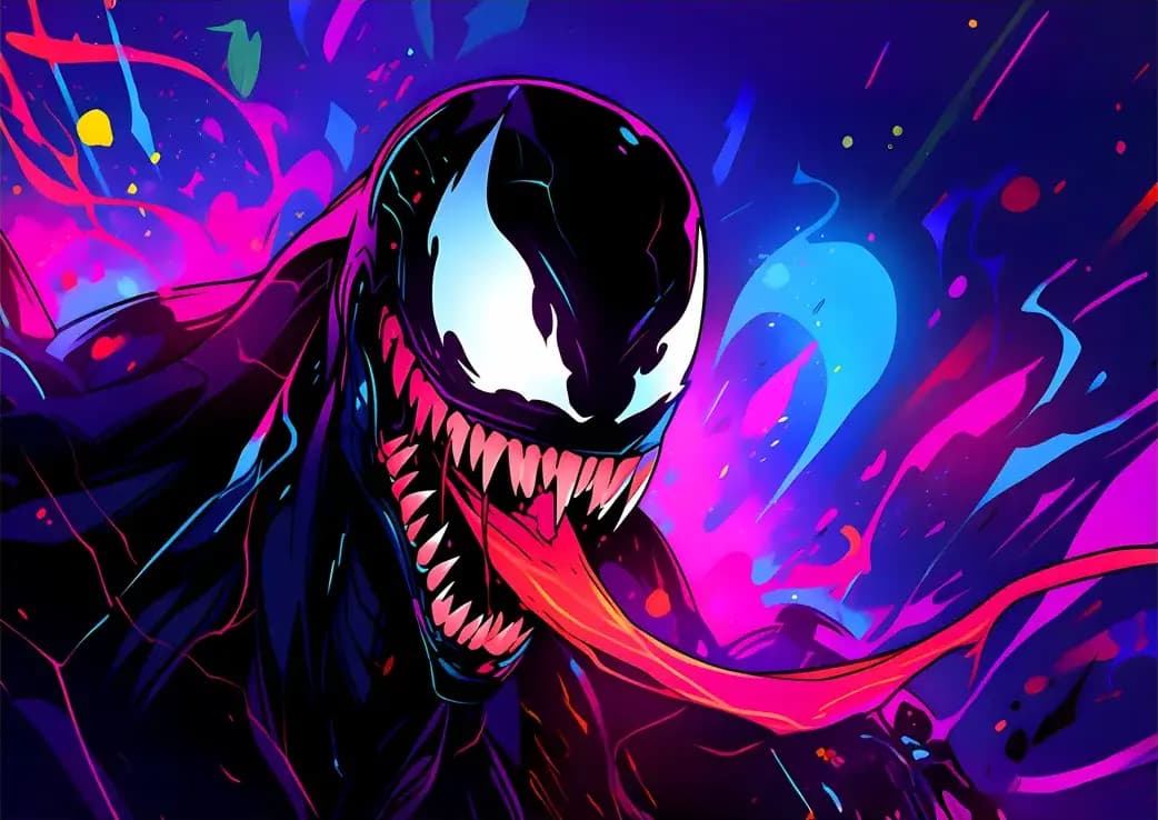 متال پوستر فیلم Venom کد N607