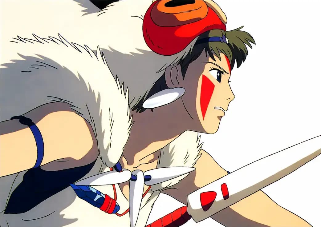 متال پوستر انیمه Princess Mononoke کد N610